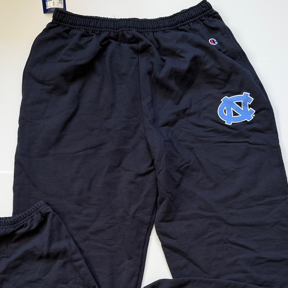 Champion Men’s Navy Sweatpants with UNC Logo
